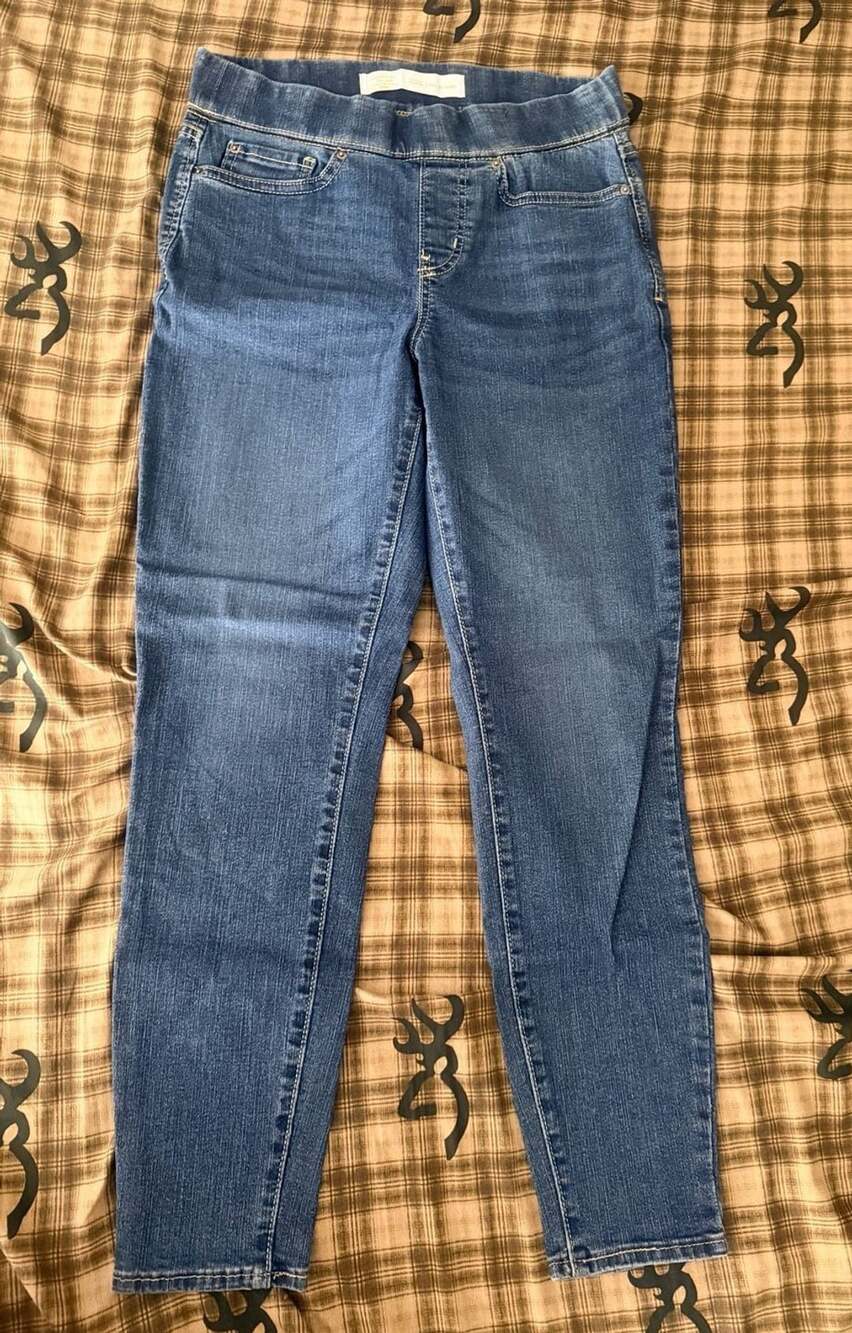 Signature by Levi Strauss & Co. Totally Shaping Pull-On Skinny 4S 27x28